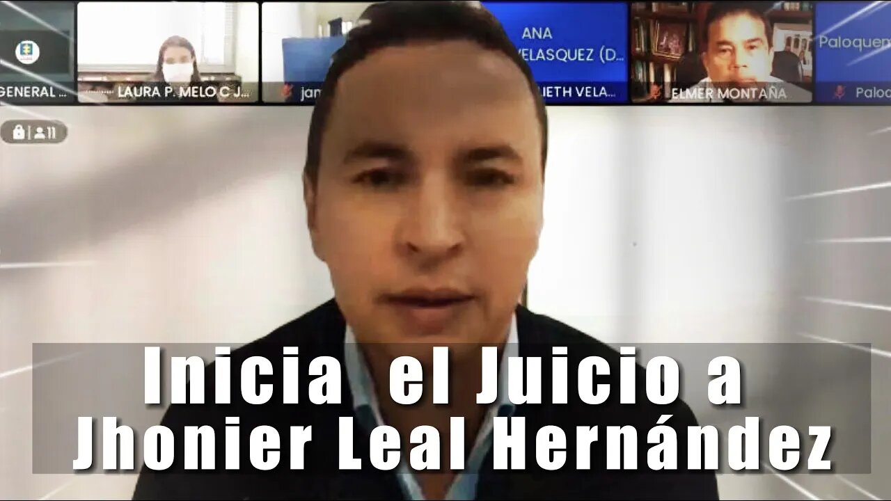 🛑En vivo. Audiencia de Juicio a Jhonier Leal Hernández, por los hechos contra su madre y Hermano