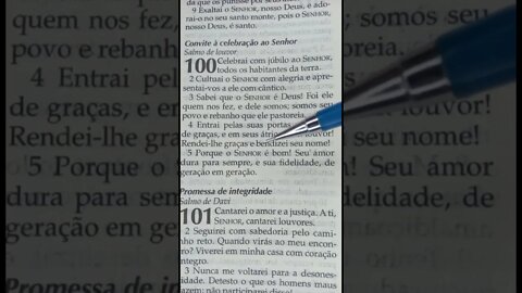 Salmos 100 @ouvirecrer61