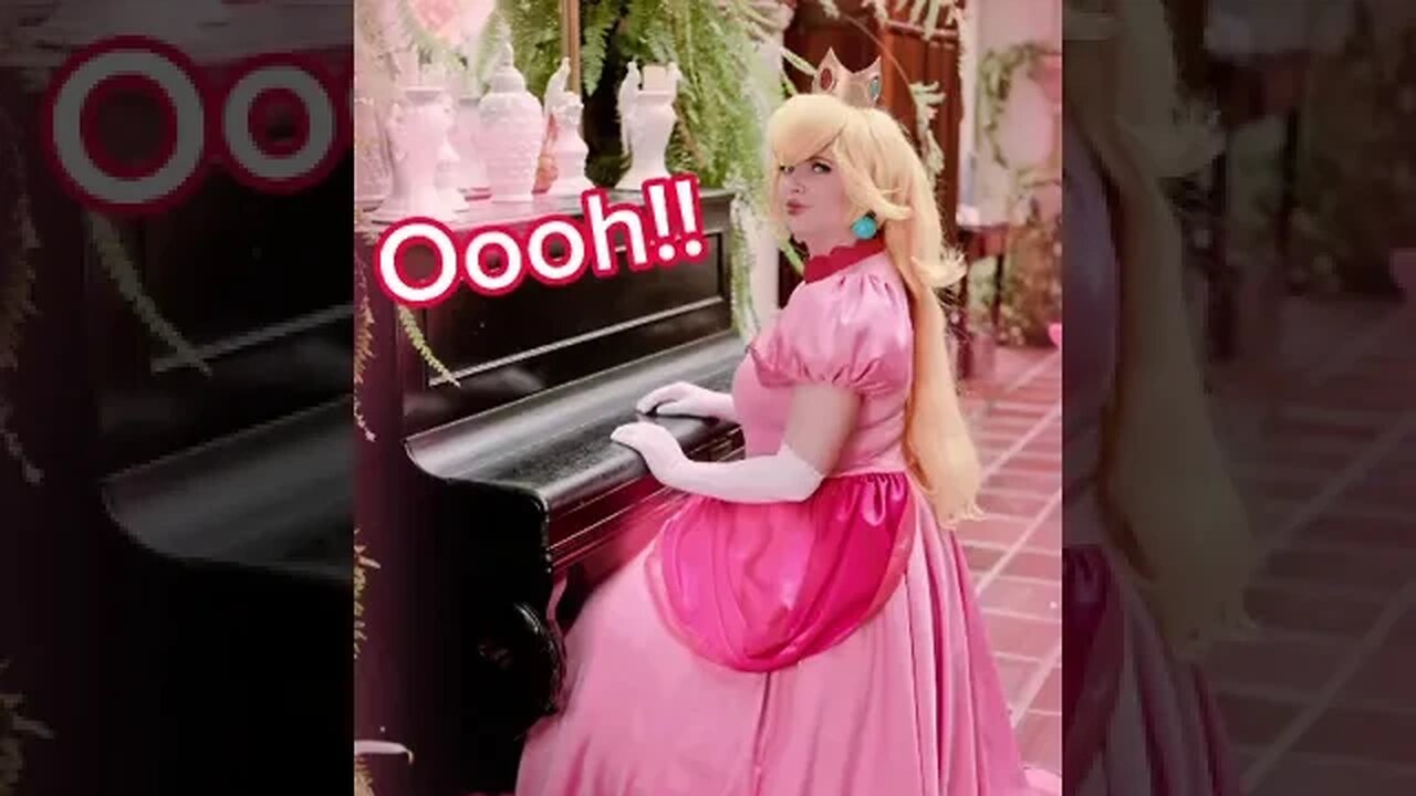 ⭐️ SHORTS! PEACH dá o troco e responde BOWSER em música produzida por cosplayer brasileira #shorts