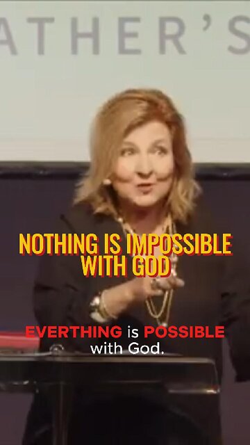 Nothing Is Impossible With God! When Faith Leads The Way, Even The Impossible Becomes Reality. 🔥