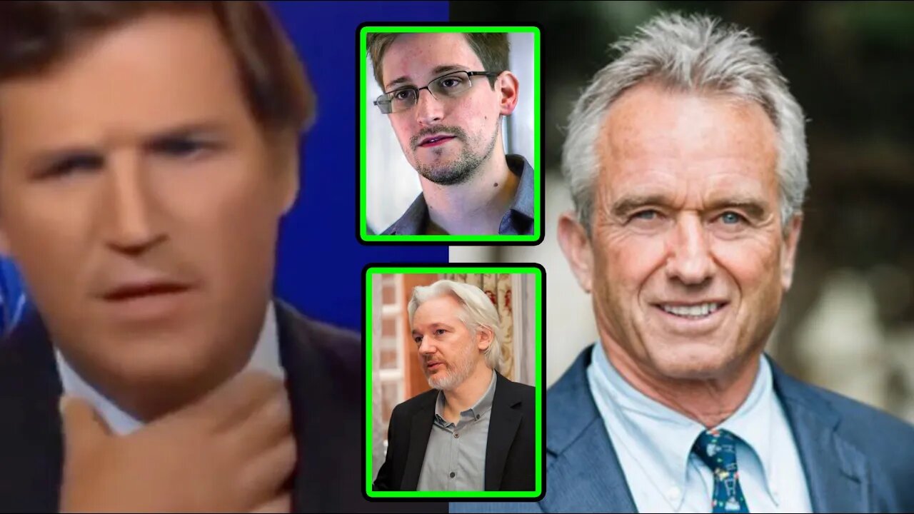 RFK Jr. Would Pardon Julian Assange & Tucker Carlson Smear Videos Drop! Real?