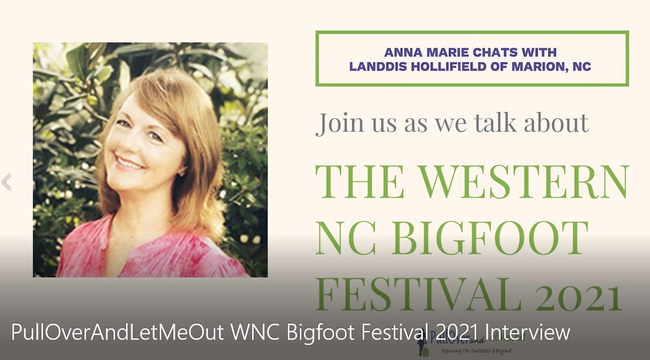 PullOverAndLetMeOut Explores the Western North Carolina Big Foot Festival