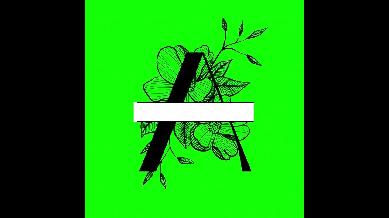 letra A - tela verde @ScanPlay ​