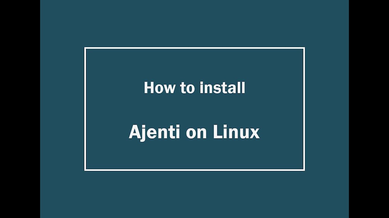 [VPS House] How to install Ajenti in VPS or Dedicated Severs?