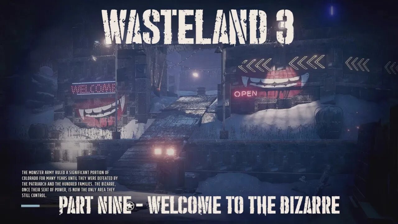 Wasteland 3, Part Nine: Welcome to the Bizarre