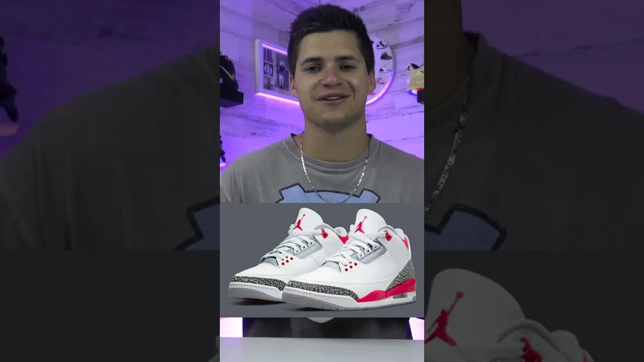 Release Reminder: Air Jordan 3 "Fire Red"