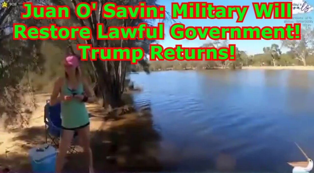 Juan O' Savin: Military Will Restore Lawful Government! Trump Returns!