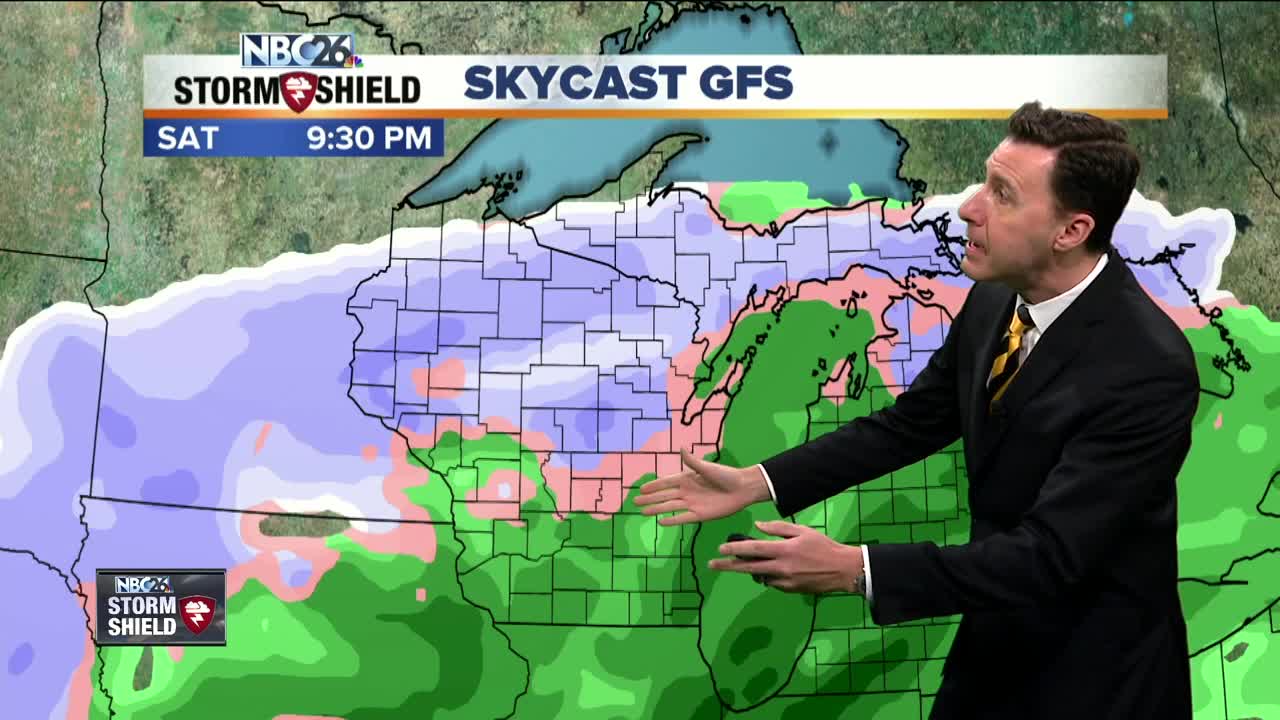 Michael Fish's NBC26 Storm Shield weather forecast