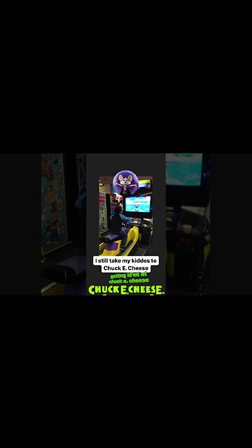 @chuckecheese is retro! And I still take my kiddos there!