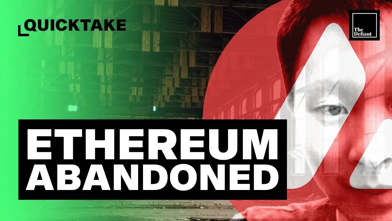 Ethereum Abandoned, BSC run by Teenagers, & Constitution DAO rugged