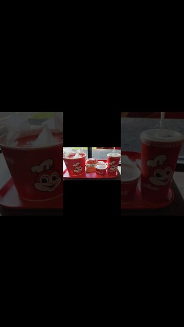 Jollibee First Time! #jollibee #chicken #fastfood