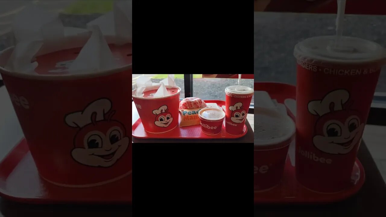 Jollibee First Time! #jollibee #chicken #fastfood