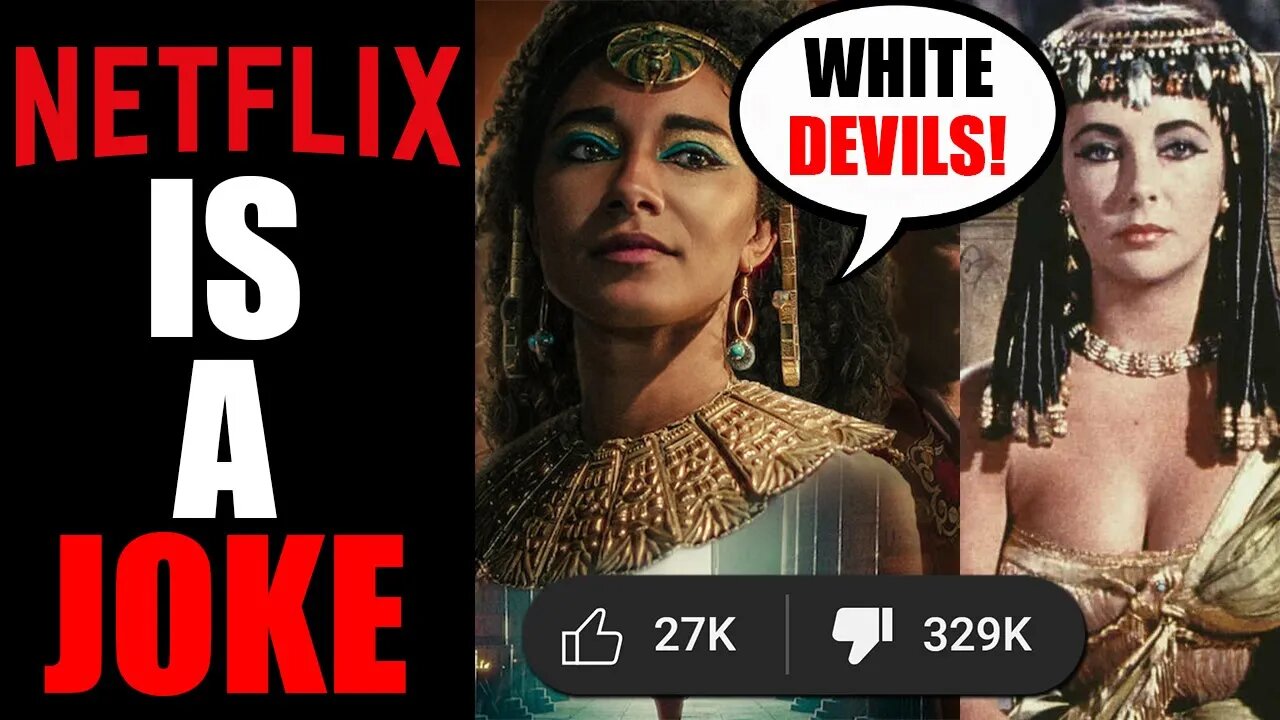 Netflix Cleopatra Raceswap BACKLASH Gets WORSE - Critics are "White Devils"