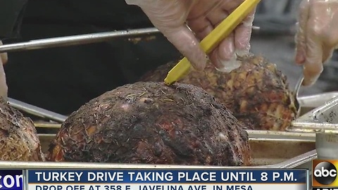 Food banks offering hot meals to Phoenix homeless on Thanksgiving