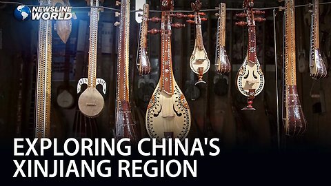 Village known for making traditional Uyghur musical instruments