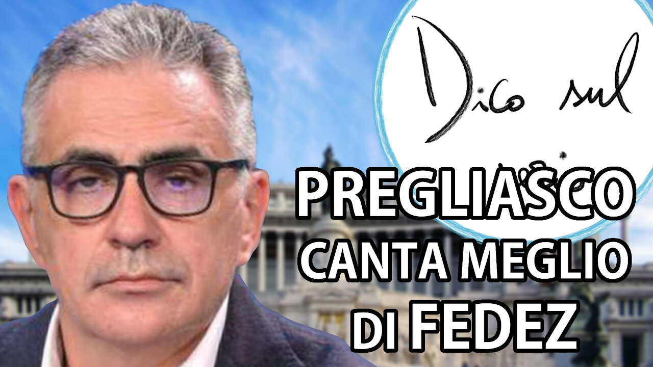 FEDEZ rischia MULTA di 5 milioni € da anti-trust per pubblicità a COCA COLA. PREGLIASCO canta meglio