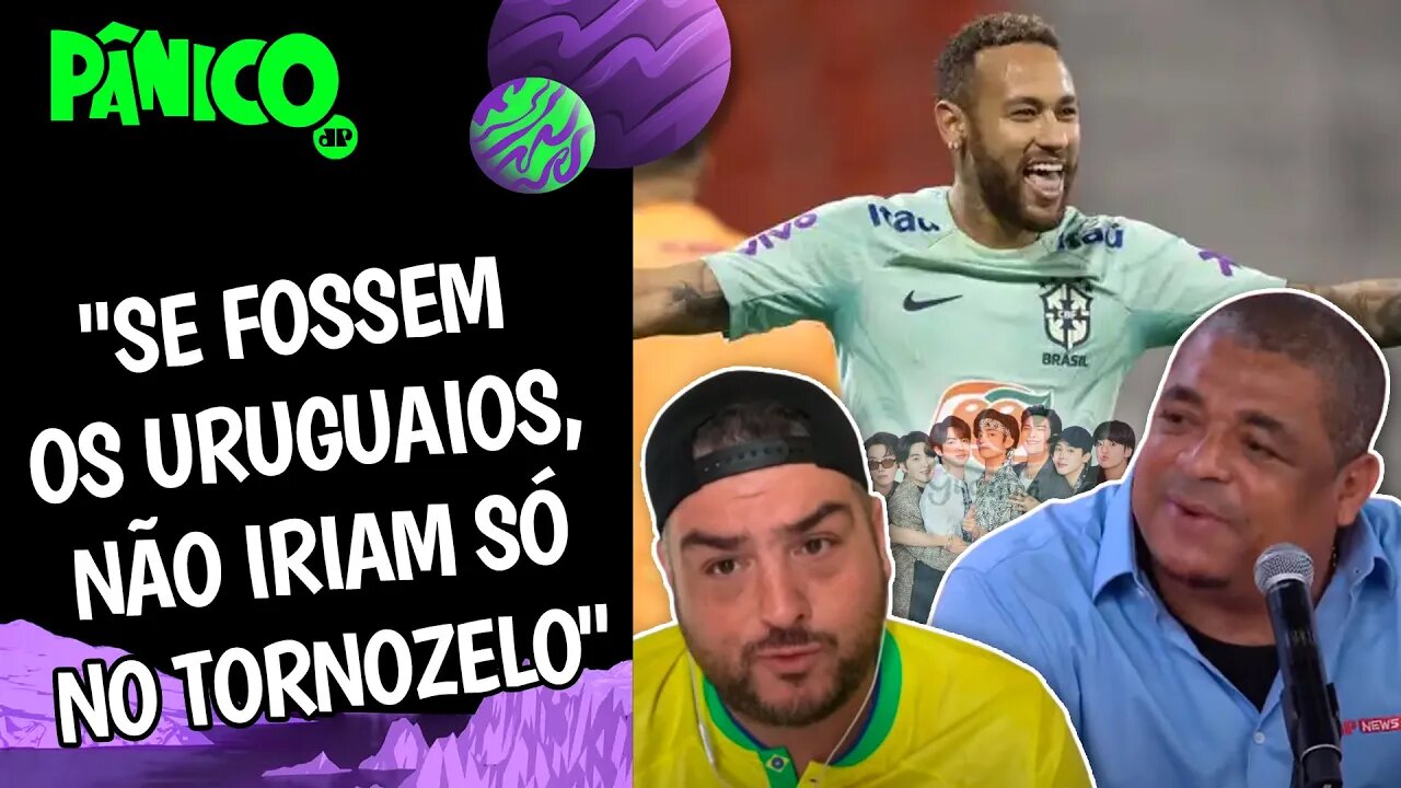 COREIA DO SUL PODE FAZER NEYMAR TROPEÇAR COM LANCES COREOGRAFADOS PELO BTS? Rica e Vampeta analisam