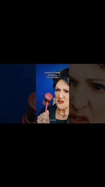 Maxine Waters Rushing FTX Witness OFF STAND 😳😳 #FTX #Maxinewaters #therachelmaria #biden