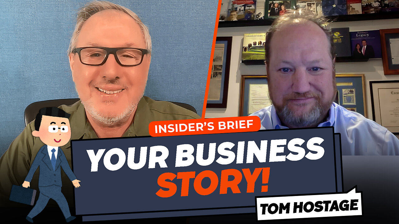 Your Business Story! Tom Hostage & Tony DUrso | #entrepreneur #books #success #motivation