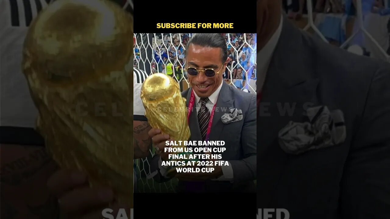 Salt Bae Banned From US Open Cup Final