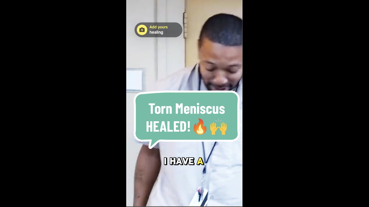 Torn Meniscus HEALED! 🔥🙌