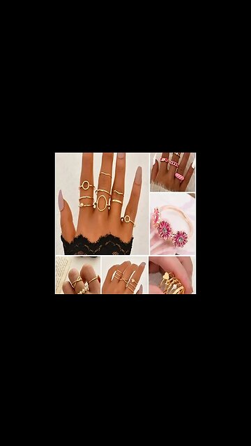 ADJUSTABLE RINGS AND RINGS