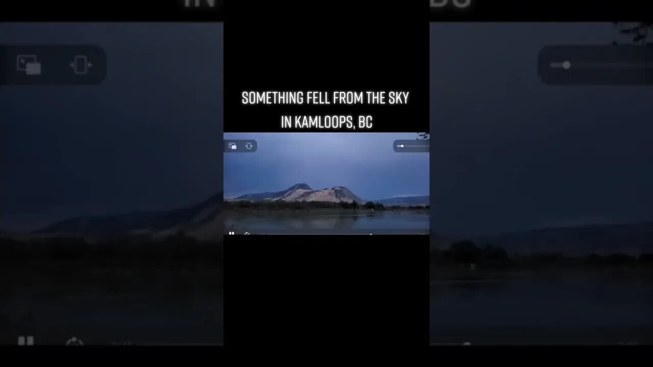 Things Falling Out Of the Sky