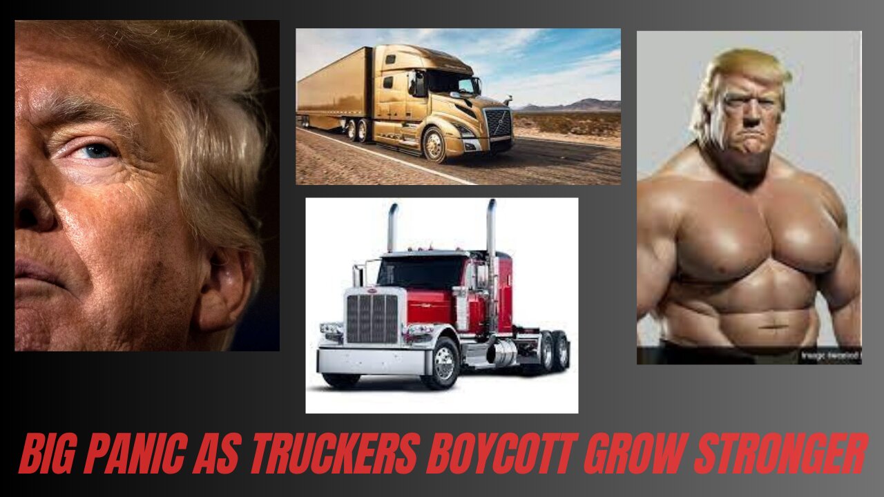 Truckers boycott is growing stronger