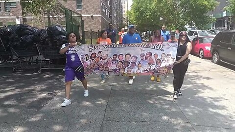 The My Voice, My Power Youth Peace Walk from @BronxDAClark to Courtlandt and 157th no voice unheard
