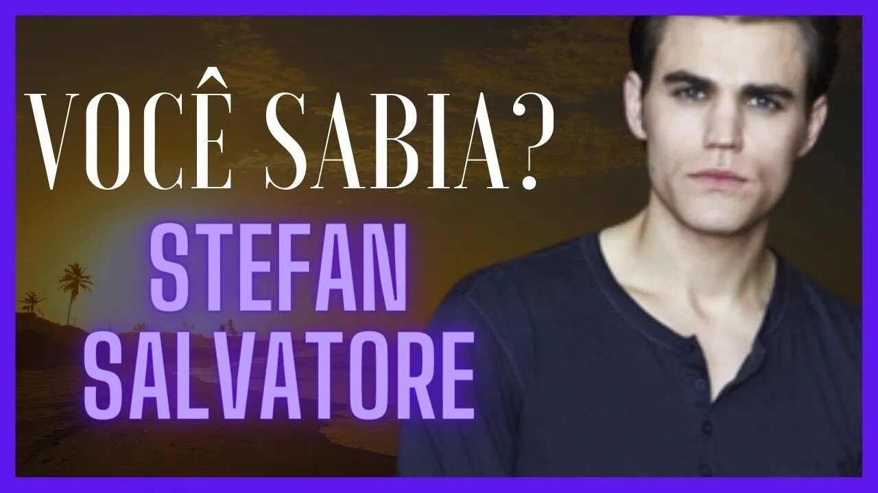 Stefan Salvatore venha conhecer um pouco mais desse personagem dos livros Diários do Vampiro