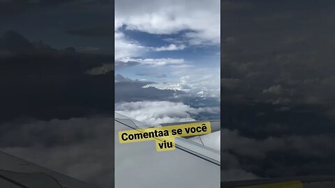 Comentaa se você também viu🤩 #aviation #céu #viral