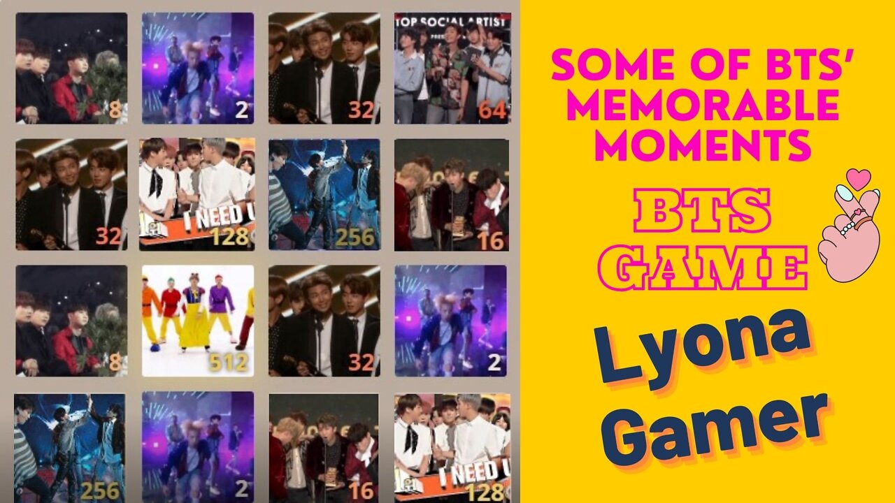 🥰BTS Game - Some of BTS’ Memorable Moments 🥰