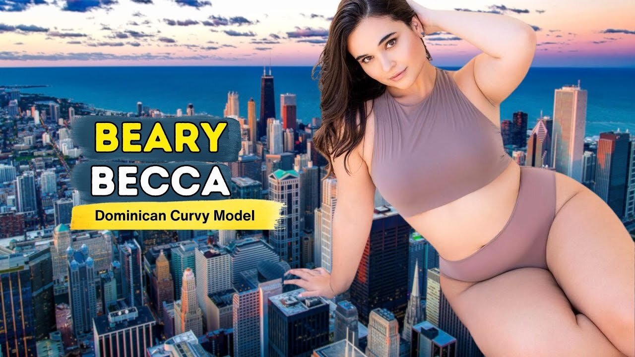 Beary Becca | Beautiful American Curvy Model | Instagram Sensation | Body Positivist | Biography