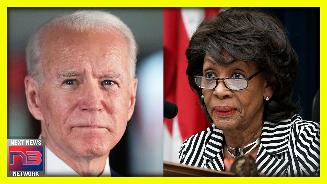 WOW. Biden’s White House is running Cover for Maxine Waters Despite the HORRIBLE things She's said