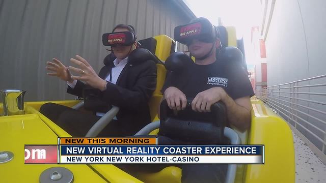 The new virtual reality coaster in Las Vegas takes you on an alien adventure