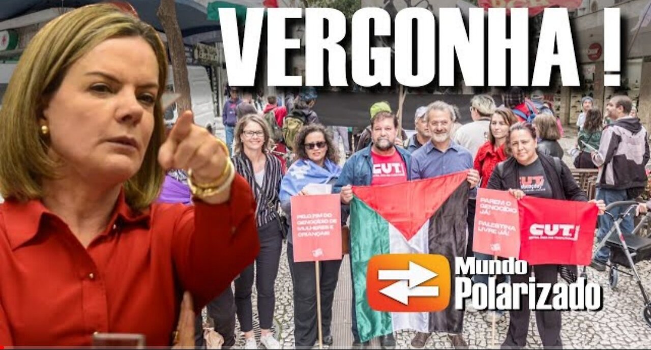 VERGONHA! - PT convoca manifestação em todo o Brasil e só aparecem uns 20 militantes! 😂😂😂