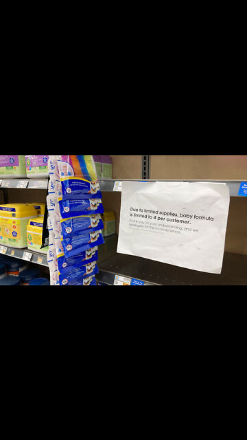 Moment Two Mothers Clash After One 'Strips Target Shelves Bare of Baby Formula' Caught on Camera