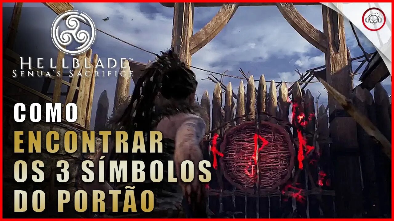 Hellblade Senua's Sacrifice, Como encontrar os 3 símbolos do portão | Super-Dica