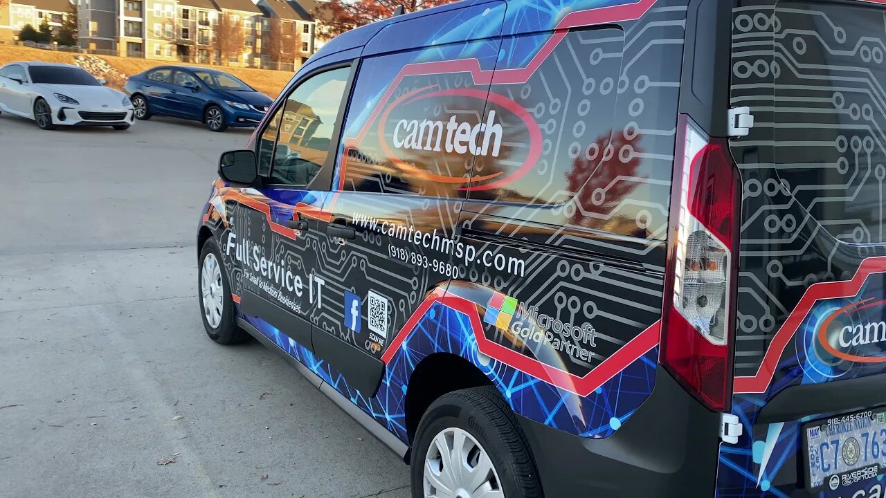 Tulsa Auto Wraps | White Glove Auto | Ford Transit