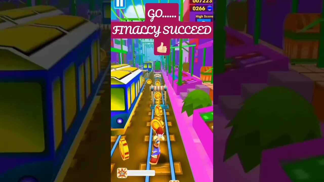 SUCCEED PLAY SUBWAY SURF 💪