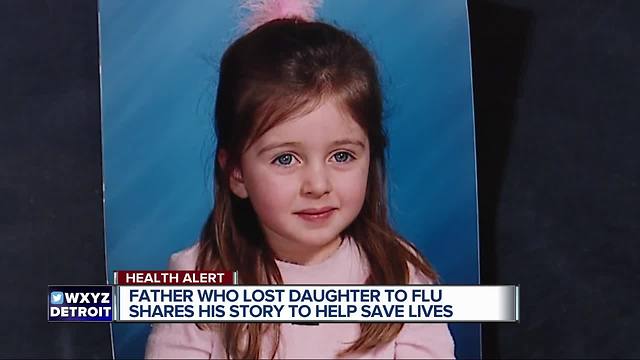 Dad who lost his little girl to the flu encourages others to get vaccinated