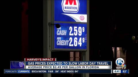 Gas prices jump headed into Labor Day weekend