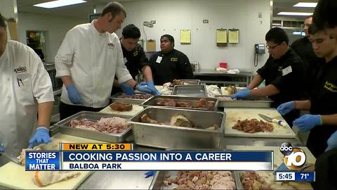 Cooking passion into a career at San Diego's Prado Restaurant