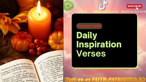 Daily Bible Verses That Will IGNITE Your Faith and Passion!