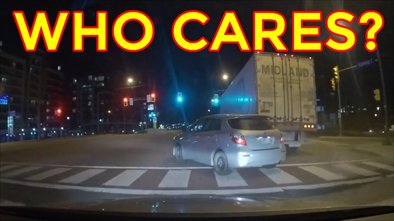 Cut off at Green Light — TORONTO, CA | Car Accident | Caught On Dashcam | Close Call | Footage Show