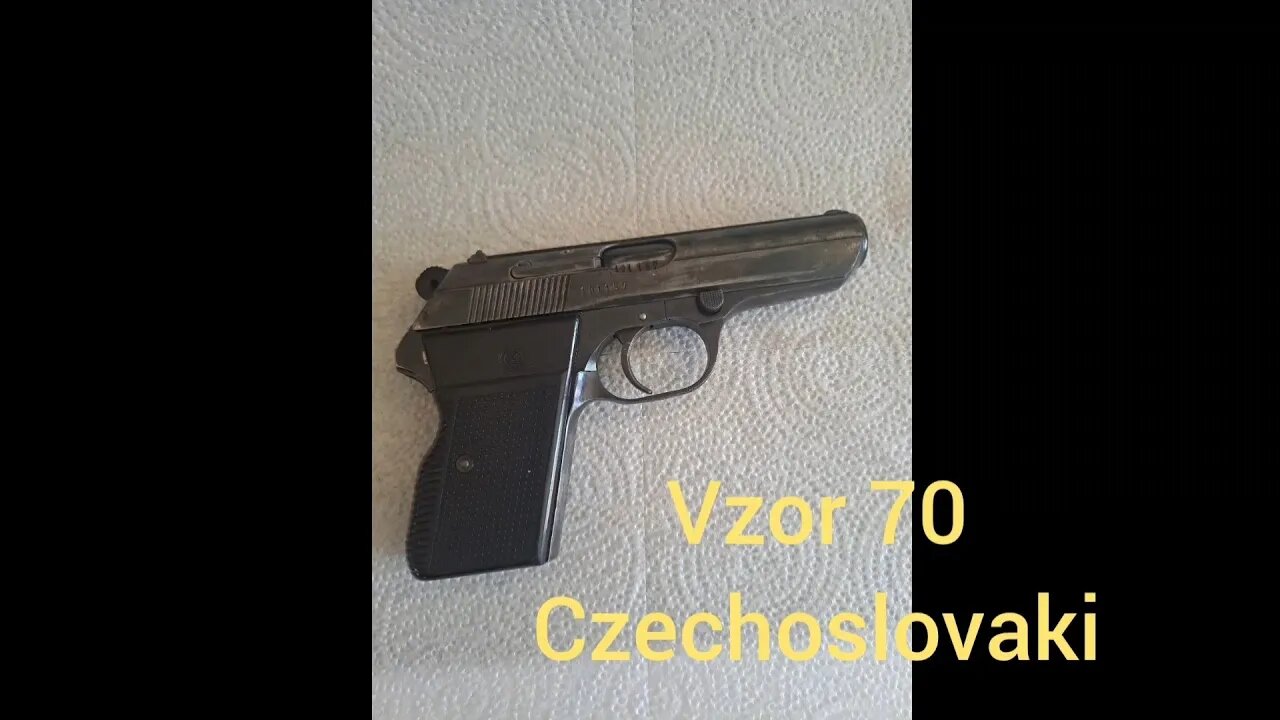 VZ 70 .32 ACP (7.65) CALIBER.