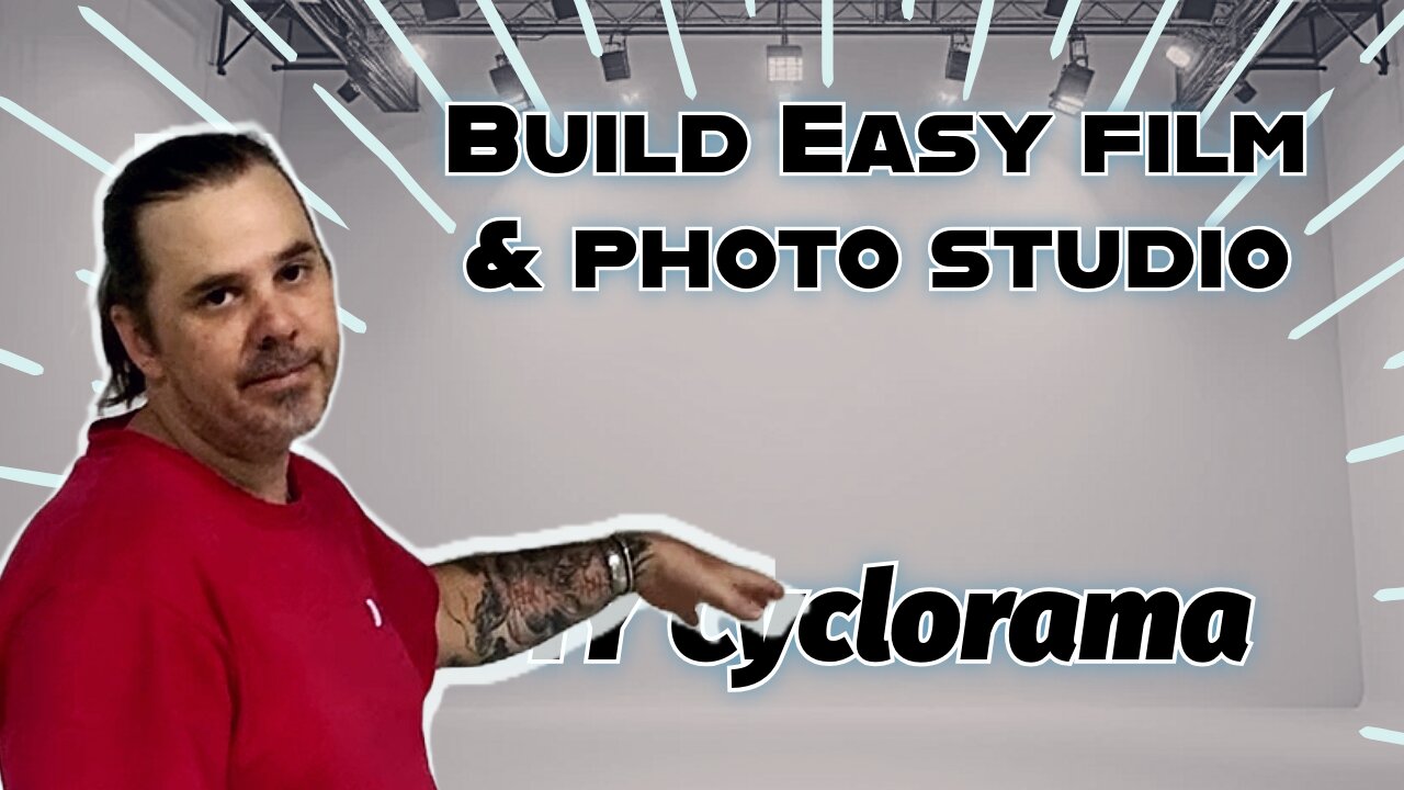 Build a Cyclorama Wall for #photography and #video Cheap & Easy. #Iphone #blackmagic #Canon