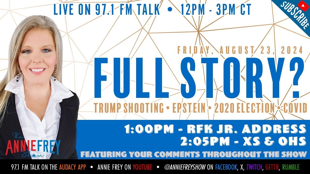 FULL STORY? Attempt on Trump's Life, Epstein, Elections, C*VID