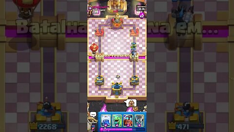 CLASH ROYALE SHORTS #196 - SÓ TEM PARTIDA TOP #cortes #shortsyoutube #metroidvania