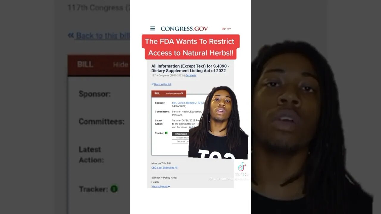 FDA To Restrict Access To Natural Herbs...🤔